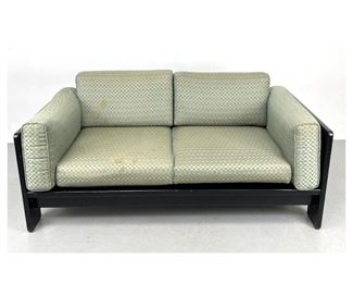 Lot 1237 Tobia Scarpa for Knoll. Love seat sofa.