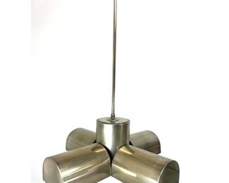 Lot 1264 Modernist Post Modern Chandelier from building at Harvard
