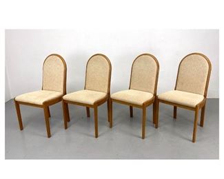 Lot 1284 Set 4 Danish Modern Tarm Stole Teak Side Chairs.