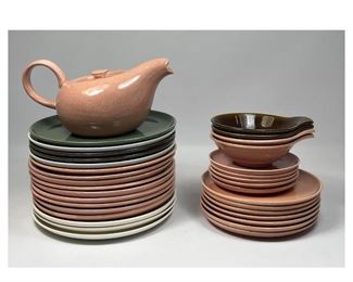 Lot 1350 Russel Wright American Modern Dishes and pitcher