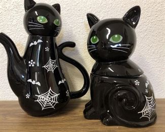 Black Cat Cookies Tea