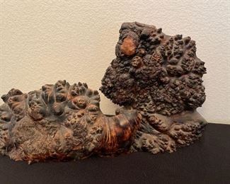 Burlwood Slabs Bookends