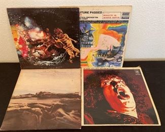 Joe Cocker Moody Blues Santana Vinyl Records