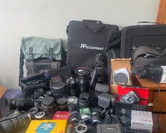 Cameras/ Lenses/ camera Bags