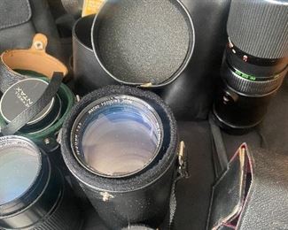Cameras/ Lenses/ camera Bags
