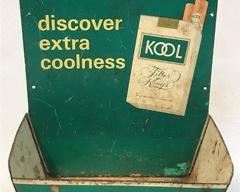 Kool Cigarette Metal Advertising 