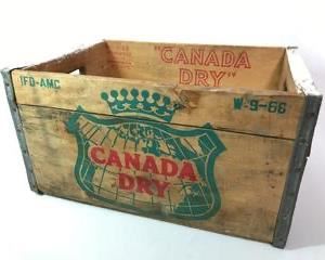 Canada Dry Drink Crate