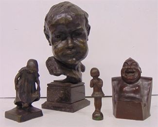 Selection bronzes, Enrico Caruso, Alfredo Pina