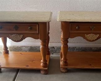 Marble End Tables