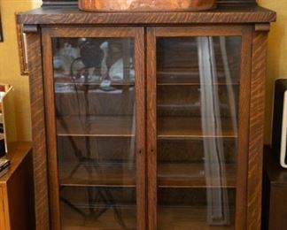 Antique Tiger Oak Cabinet