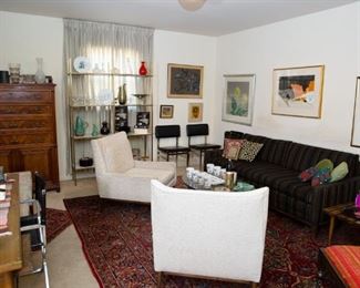 Paul Mccobb upholstered Chairs