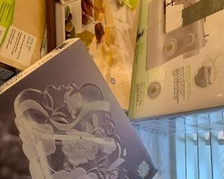 Singer sewing still in box, etc.