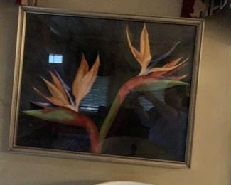 Local artist in water color