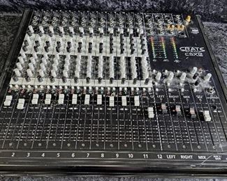 Crate Audio CSX12 12 Channel Mixer