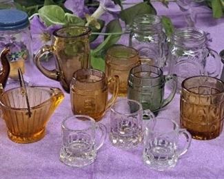 Cool Collection Of Vintage Small Glass Favorites