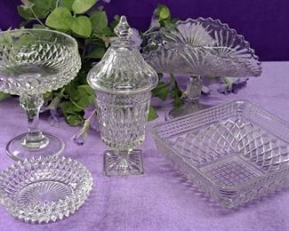 Clear Vintage Glass Bonanza!