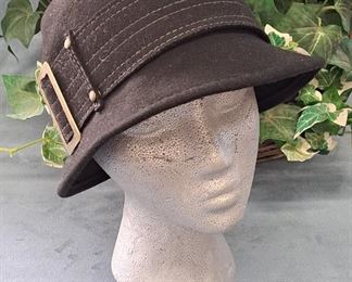 Scala Collection Wool Cloche Hat One Size