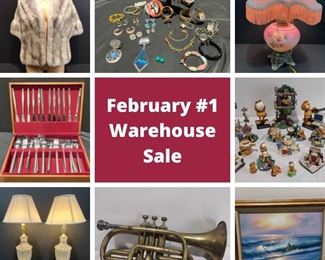 February 1 Warehouse Sale
