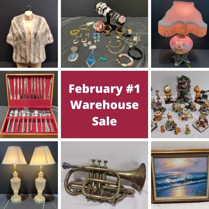 February 1 Warehouse Sale