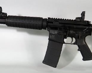 DPMS Panther Arms A-15 5.56 NATO Rifle SN# FFA026806, Flip Up Sights, Adjustable Stock
