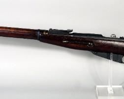 Russian Mosin Nagant/ CAI M91/30 7.62x54R Bolt Action Rifle SN# 9130013486, With Oiler In Pouch, Mfg 1942
