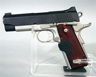 Kimber Pro Crimson Carry II .45 ACP Pistol SN# KR84826, Crimson Trace Laser Grip, Paperwork, In Hard Case
