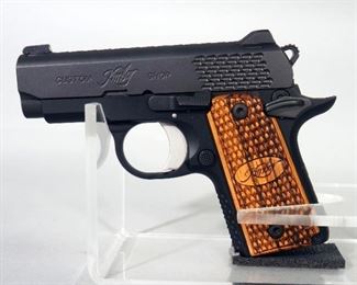Kimber Custom Shop Micro Raptor .380 ACP Pistol SN# P0006109, In Soft Case
