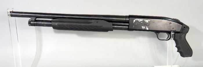 Mossberg 500 12 ga Pump Action Shotgun SN# U025375, 18.5" Bbl
