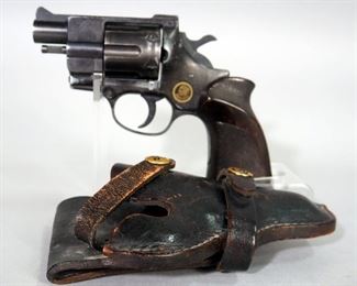 Arminius Titan Tiger .38 Special 6-Shot Revolver SN# 0078845, In Leather Holster
