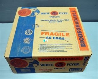 White Flyer Biodegradable Targets, Approx Qty 90

