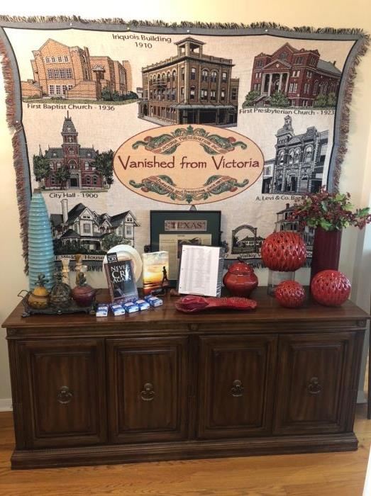 Family member is keeping the throw.  Received phone call Monday afternoon