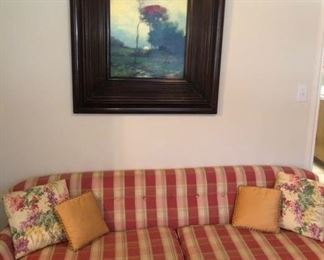 Large wood frame print