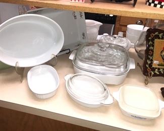 Pyrex and Corning Ware