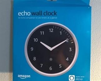 Amazon Echo wall clock