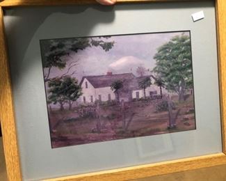 Framed print by Marie Reed