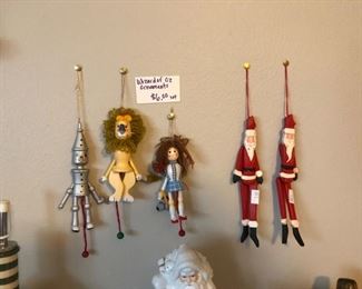 Wizard of Oz ornaments