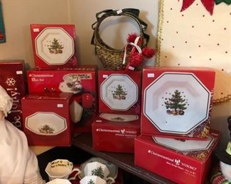 NIKKO "Christmastime" plates and bowls