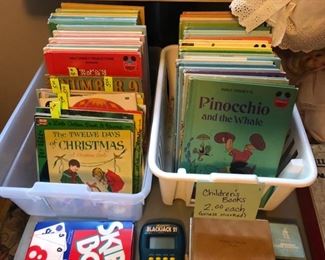Lots of wonderful vintage children's books!