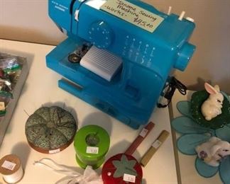 Janome sewing machine - working