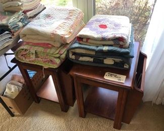 Some very nice vintage quilts