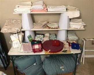 more linens and bedding