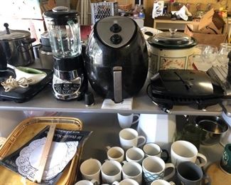 Air fryer and blender