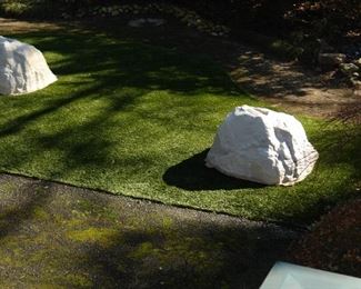 Faux Rock - Dekorra Plastic Utility Covers - 2 Large