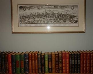 Set of Leather Bound Frankin Mint Books