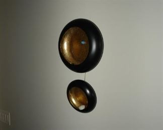 Wall Decor - Metal Lantern / Bowls with Candles
