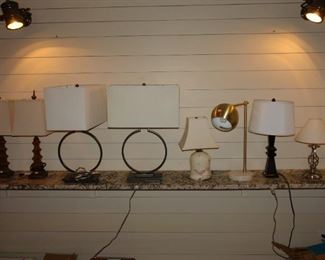 Selection of Decorative Lamps