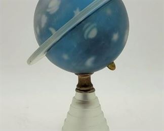 1939 World’s Fair Saturn Glass Lamp