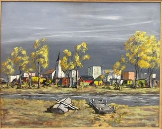 Dean Purdy Close (1905-1992, Ohio) Original Paintings