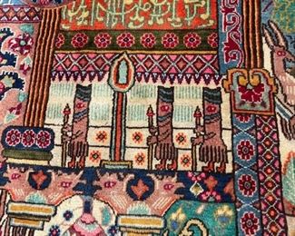 Hand Knotted Iran Kashmar Rug (12’6” X 9’8”)