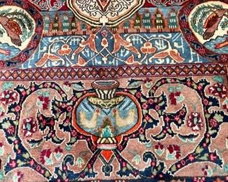Hand Knotted Iran Kashmar Rug (12’6” X 9’8”)